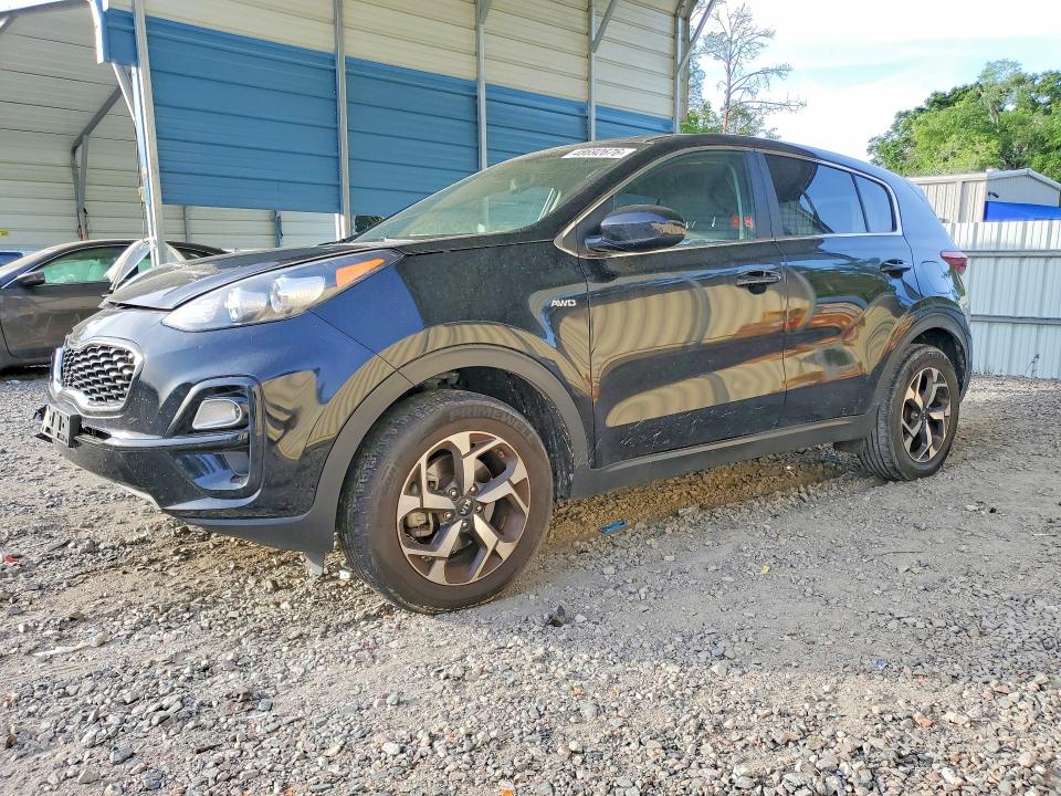 2021 Kia Sportage VIN KNDPMCAC1M7927115 COPART salvage auction — FRONT END, Sc - Cert Of Title-Salvage, sold $4,400 on 2026-07-14 (photo 1)