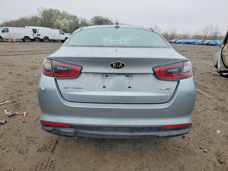 2015 Kia Optima hybrid VIN KNAGM4AD2F5081622 COPART salvage auction — FRONT END, Md - Cert Of Salvage > 75% Damage, sold $875 on 2026-07-02 (photo 6)