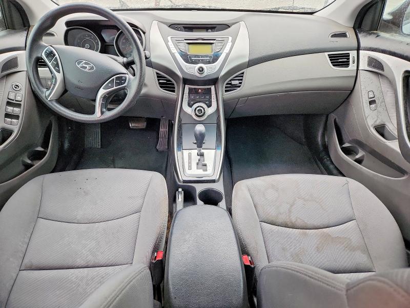 2011 Hyundai Elantra VIN KMHDH4AE4BU162359 COPART salvage auction — FRONT END, Nm - Cert Of Title-Salvage, sold $550 on 2026-07-13 (photo 8)