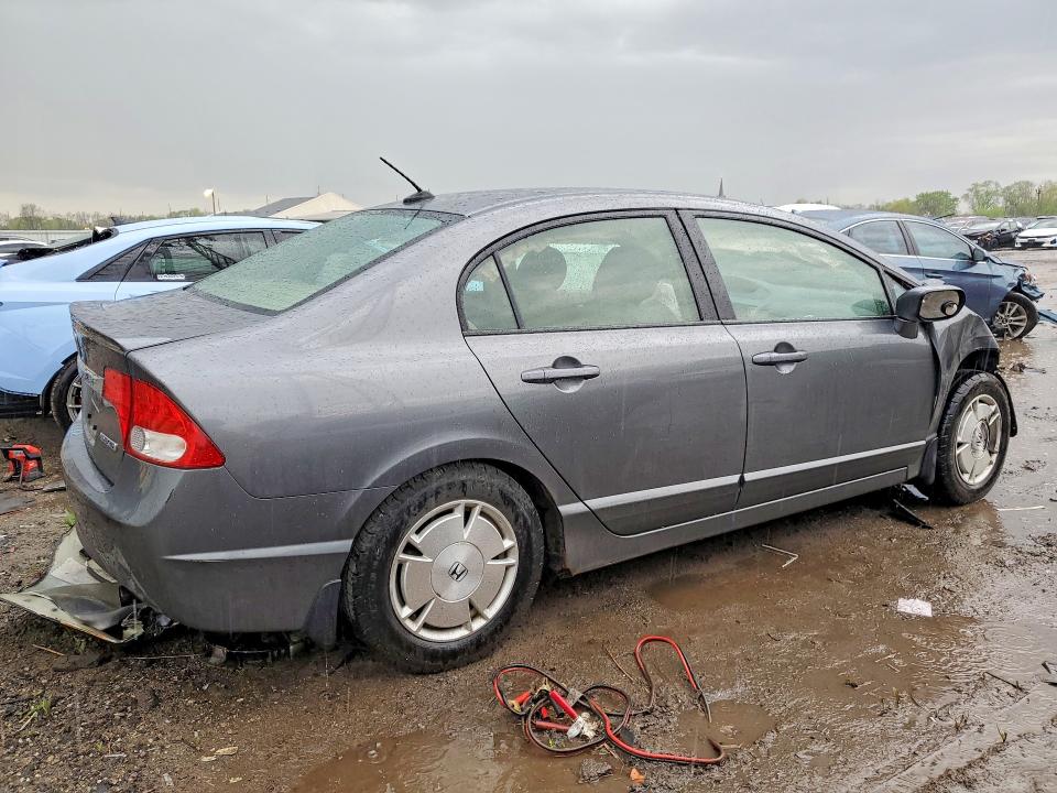 2010 Honda Civic VIN JHMFA3F28AS006098 COPART salvage auction — FRONT END, In - Cert Of Title-Salvage Title, sold $350 on 2026-07-13 (photo 3)