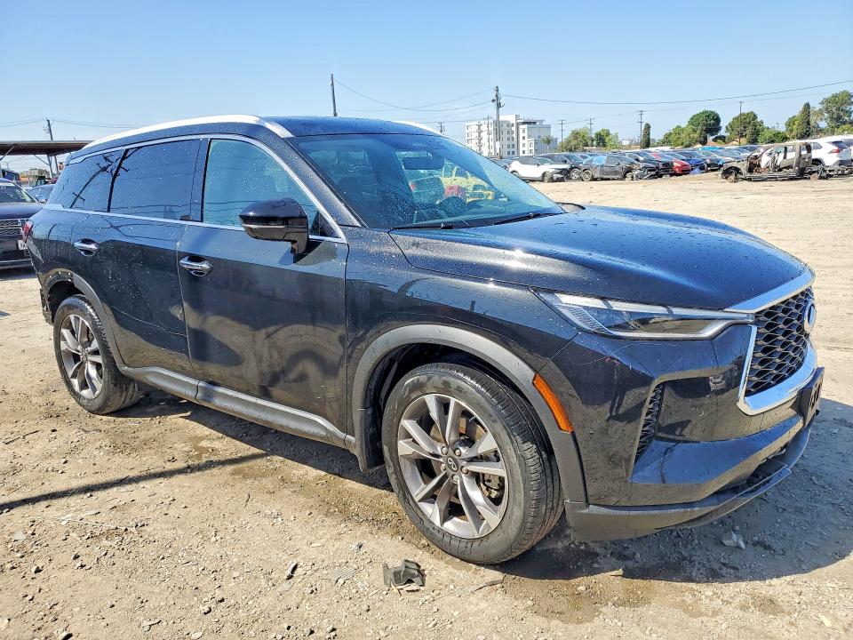 2024 Infiniti Qx60 VIN 5N1DL1FR9RC350867 COPART salvage auction — REAR END, Salvage Title, sold $9,100 on 2026-07-20 (photo 4)