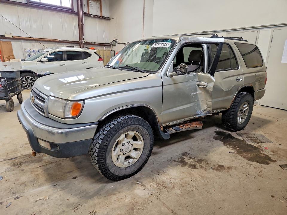 2000 Toyota 4runner VIN JT3HN86R2Y0268038 COPART salvage auction — SIDE, Ab - Bos - Salvage, sold $125 on 2026-07-09 (photo 1)