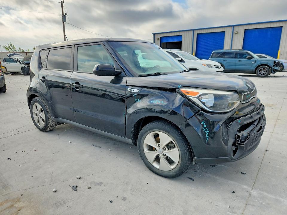 2016 Kia Soul VIN KNDJN2A20G7288248 COPART salvage auction — FRONT END, Tx - Salvage Vehicle Title, sold $1,400 on 2026-07-10 (photo 4)