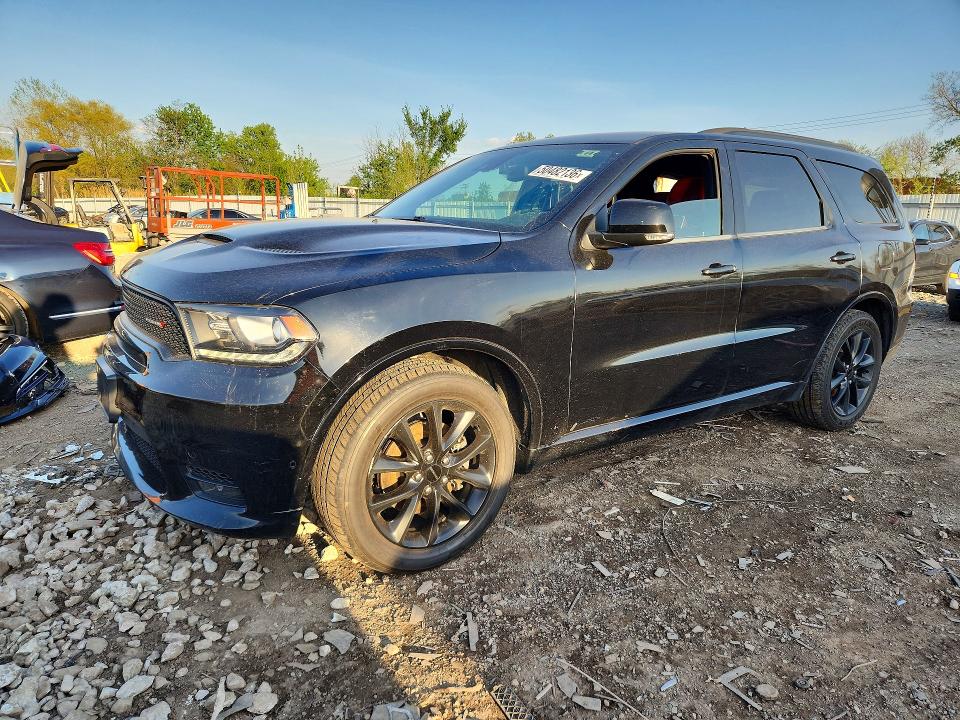 2018 Dodge Durango VIN 1C4SDJCT7JC444548 COPART salvage auction — VANDALISM, Il - Salvage Certificate, sold $8,400 on 2026-07-24 (photo 1)