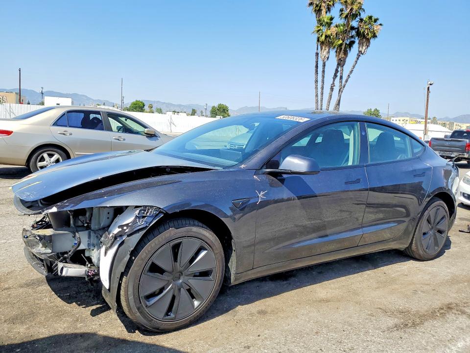 2026 Tesla VIN 5YJ3E1EA7TF145970 COPART salvage auction — FRONT END, CA - SALVAGE CERTIFICATE, sold $15,000 on 2026-07-31 (photo 1)