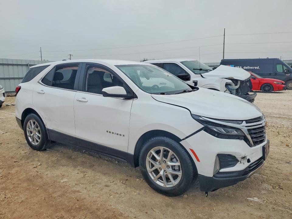 2022 Chevrolet Equinox VIN 3GNAXKEV7NL141830 COPART salvage auction — FRONT END, Tx - Salvage Vehicle Title, sold $4,700 on 2026-07-02 (photo 4)