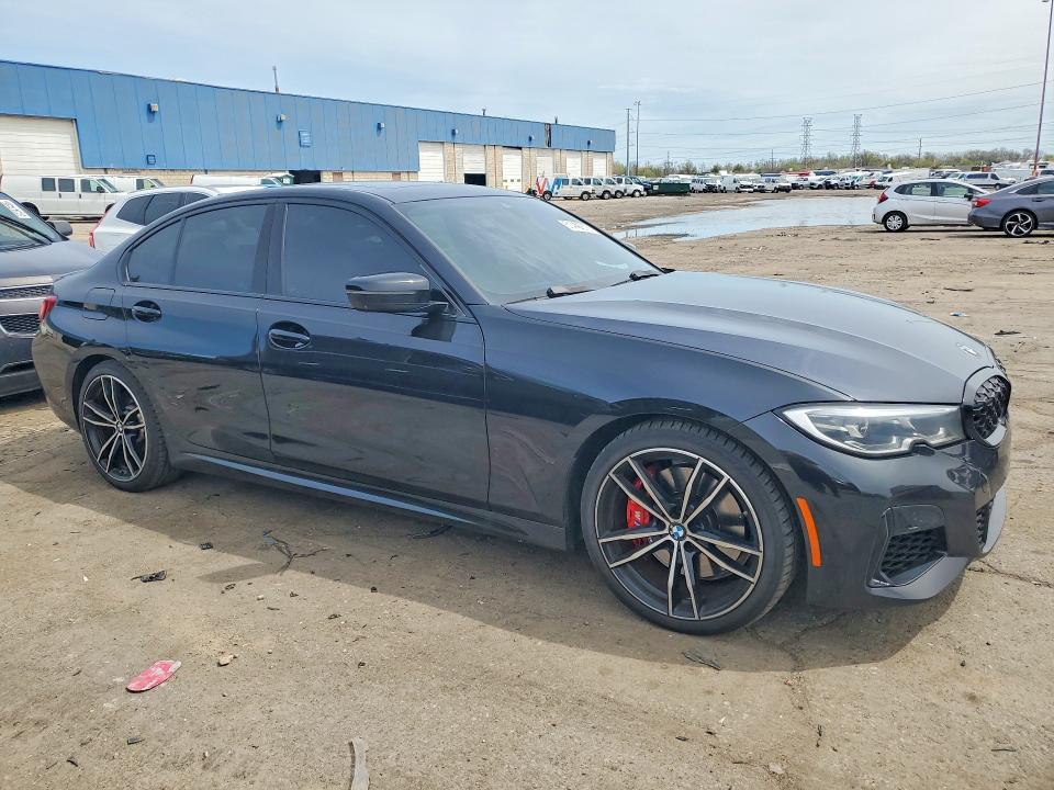 2021 BMW M3 VIN 3MW5U9J00M8C08899 COPART salvage auction — WATER/FLOOD, Mi - Cert Of Title-Salvage Flood, sold $20,300 on 2026-07-02 (photo 4)