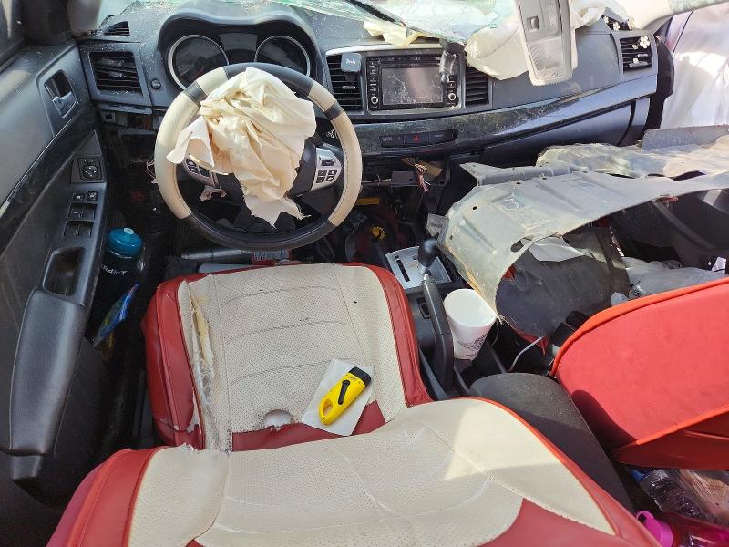 2017 Mitsubishi Lancer VIN JA32U2FU9HU011343 COPART salvage auction — FRONT END, Ca - Salvage Certificate, sold $350 on 2026-07-15 (photo 8)