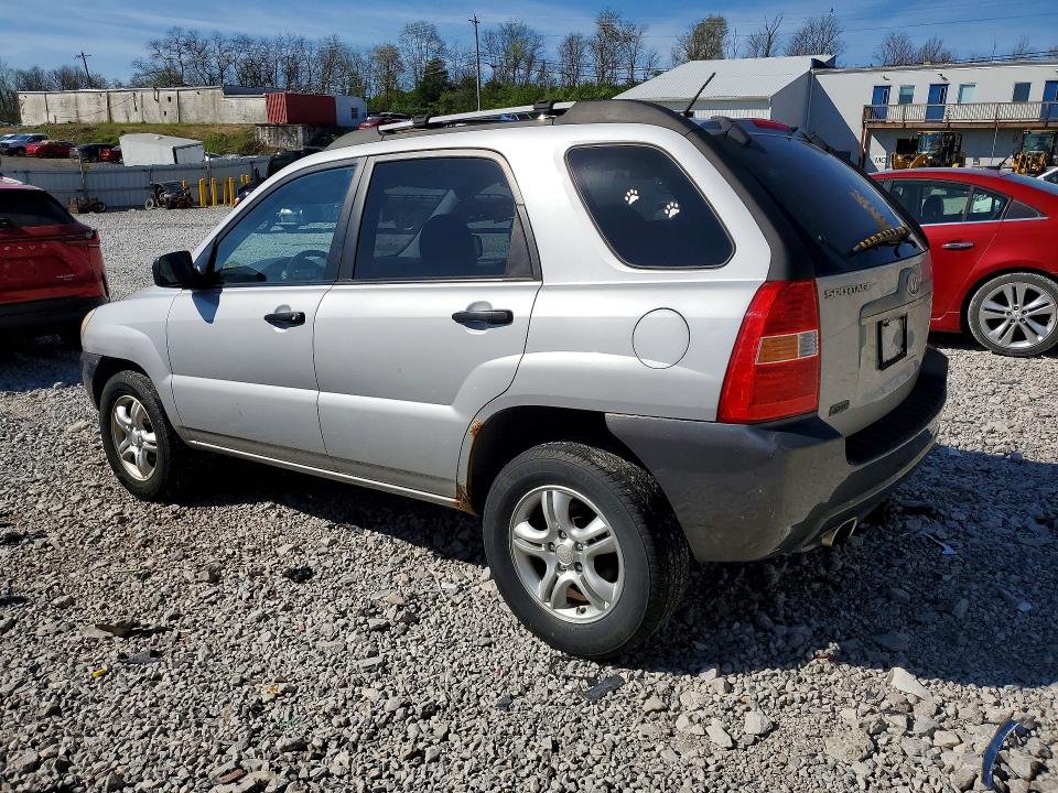 2008 Kia Sportage VIN KNDJE723887548983 COPART salvage auction — MINOR DENT/SCRATCHES, Ky - Bill Of Sale/Part Only/No Titl, sold $350 on 2026-07-24 (photo 2)