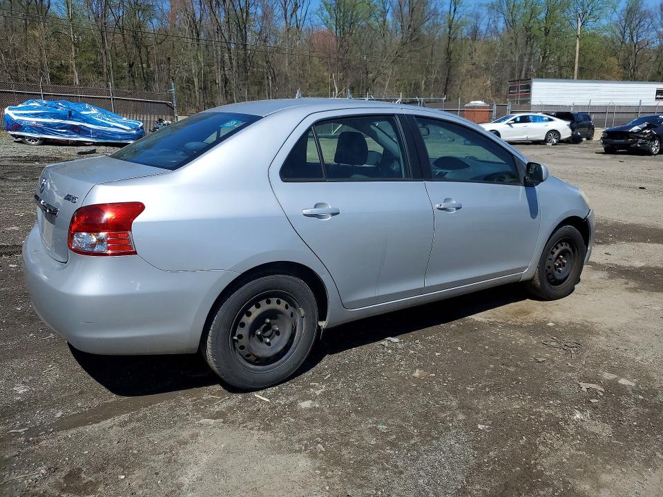 2010 Toyota Yaris VIN JTDBT4K36A4078548 COPART salvage auction — FRONT END, Md - Cert Of Salvage > 75% Damage, sold $125 on 2026-07-28 (photo 3)