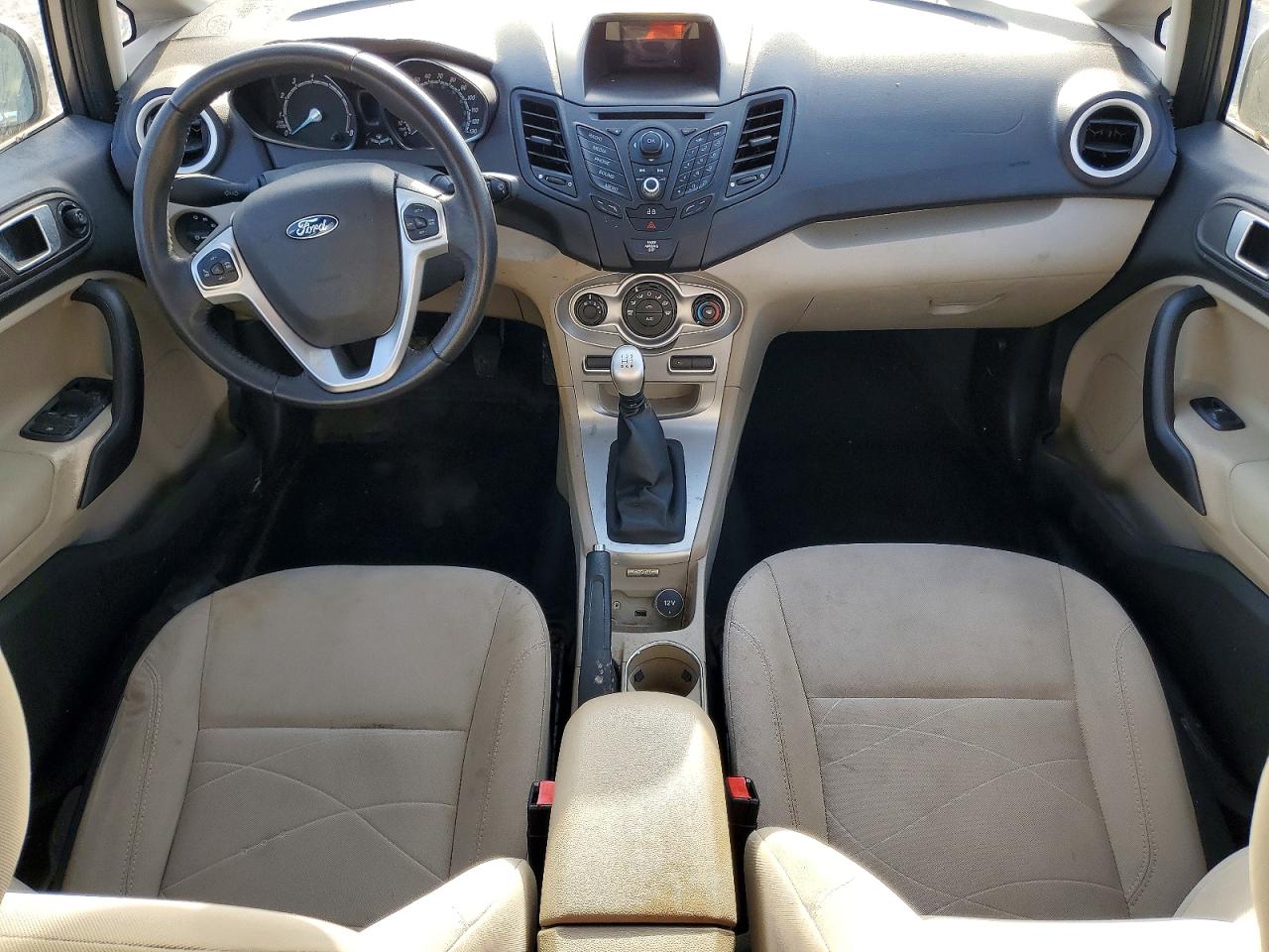 2014 Ford Fiesta VIN 3FADP4EE6EM216034 COPART salvage auction — Minor Dent/Scratches, FL - CERTIFICATE OF TITLE, sold $275 on 2026-07-01 (photo 8)