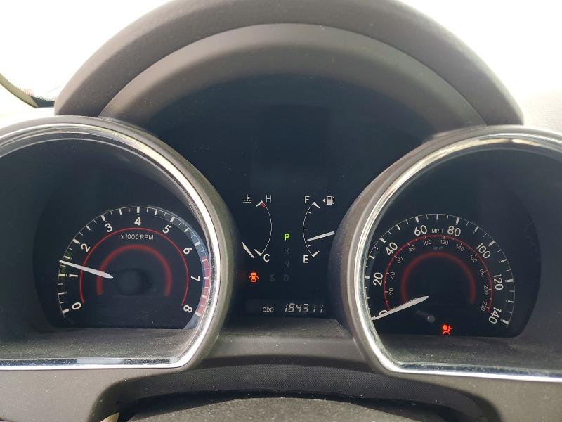 2008 Toyota Highlander VIN JTEDS41A082027947 COPART salvage auction — REAR END, Ia - Cert Of Title-Salvage Title, sold $1,000 on 2026-07-15 (photo 9)