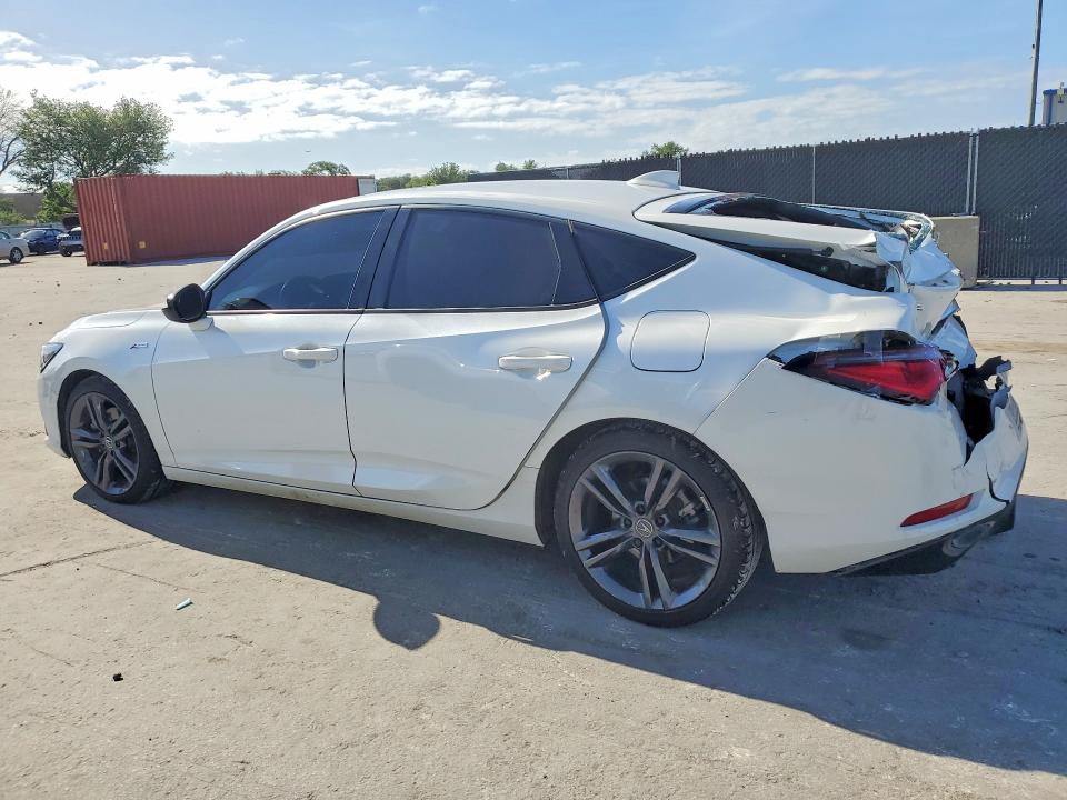 2025 Acura Integra VIN 19UDE4H36SA004755 COPART salvage auction — REAR END, Salvage Title, sold $9,300 on 2026-07-22 (photo 2)