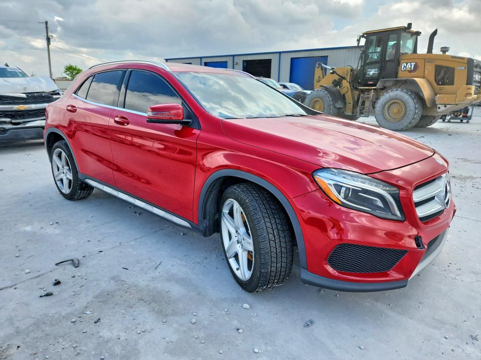 2015 Mercedes-benz Gla-klasse VIN WDCTG4GB8FJ100044 COPART salvage auction — FRONT END, Tx - Salvage Vehicle Title, sold $2,650 on 2026-07-17 (photo 4)