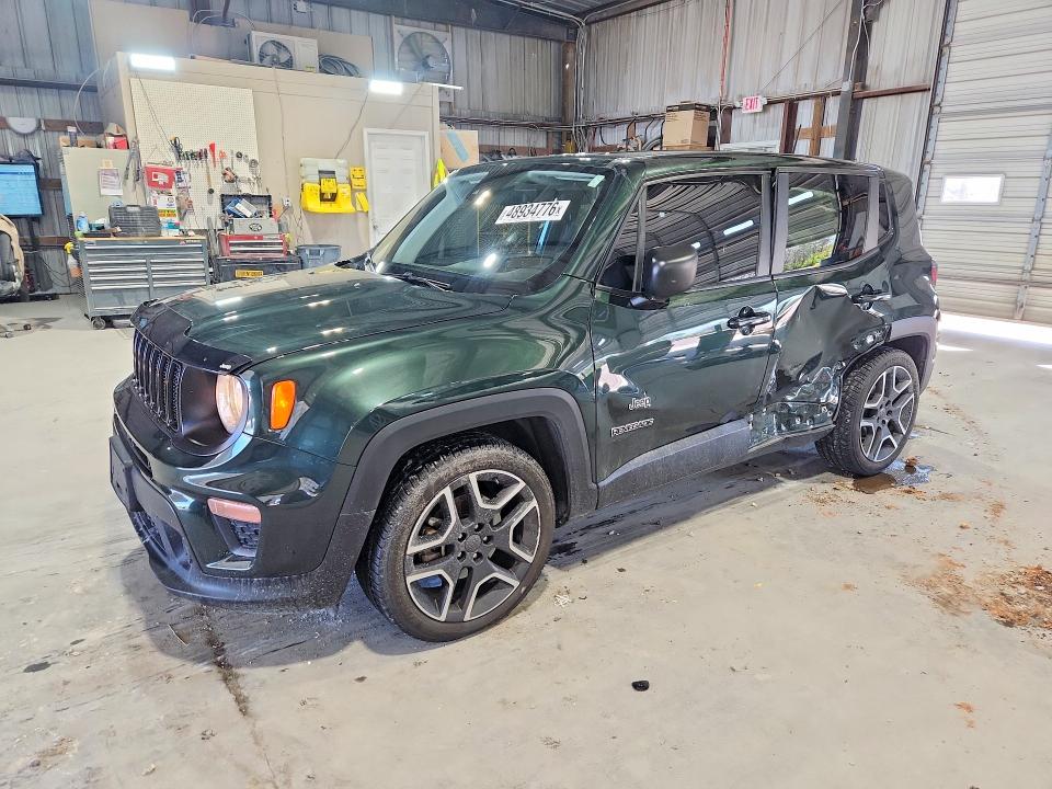 2021 Jeep Renegade VIN ZACNJCAB9MPM58346 COPART salvage auction — SIDE, Mo - Junking Certificate, sold $60 on 2026-07-28 (photo 1)