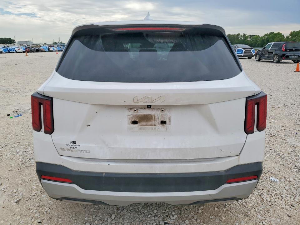 2025 Kia VIN 5XYRG4JC6SG376900 COPART salvage auction — FRONT END, Tx - Certificate Of Title, sold $2,550 on 2026-07-28 (photo 6)
