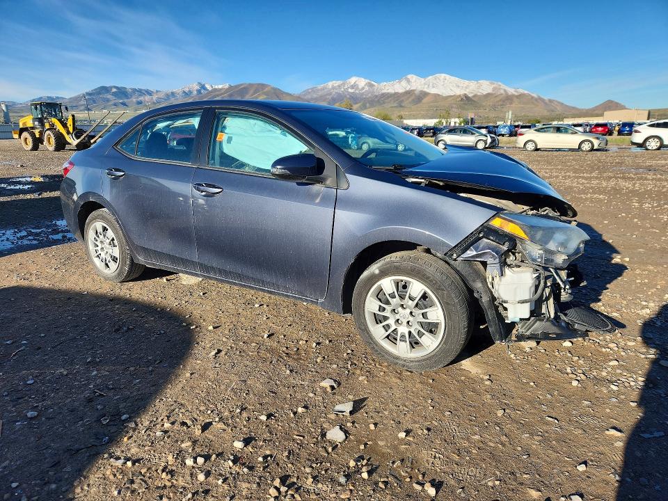 2014 Toyota Corolla VIN 5YFBURHE9EP145908 COPART salvage auction — FRONT END, Ut - Salvage Certificate, sold $975 on 2026-07-07 (photo 4)