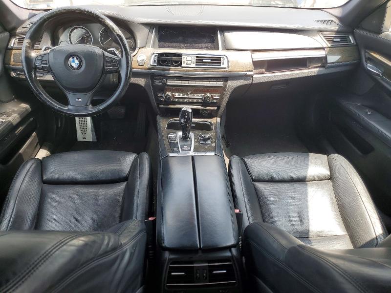 2013 BMW 7 series VIN WBAYE8C54DDE22135 COPART salvage auction — FRONT END, Tx - Certificate Of Title (P), sold $2,300 on 2026-07-09 (photo 8)