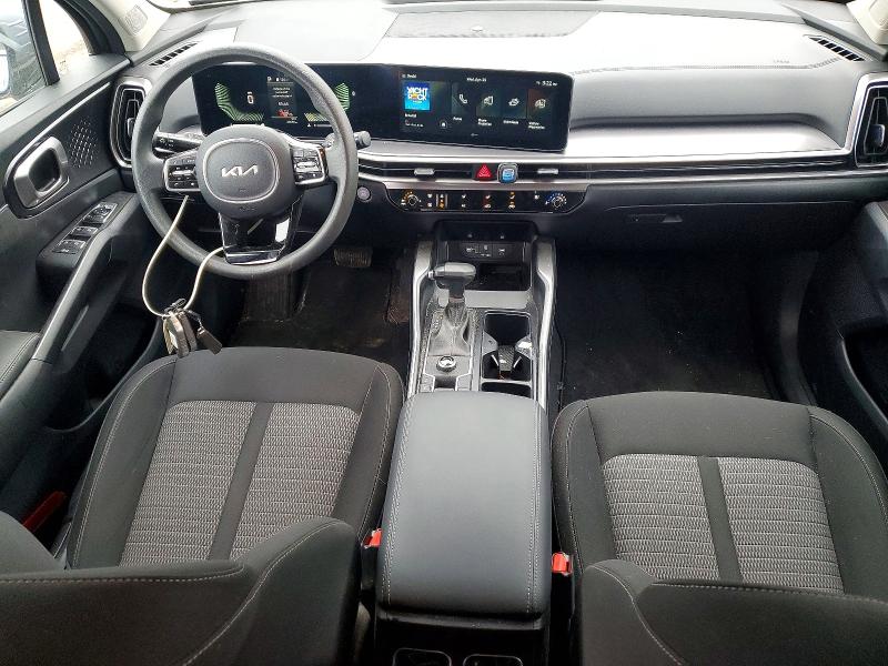 2024 Kia Sorento VIN 5XYRG4JCXRG305645 COPART salvage auction — HAIL, Oh - Cert Of Title-Salvage, sold $11,200 on 2026-07-02 (photo 8)