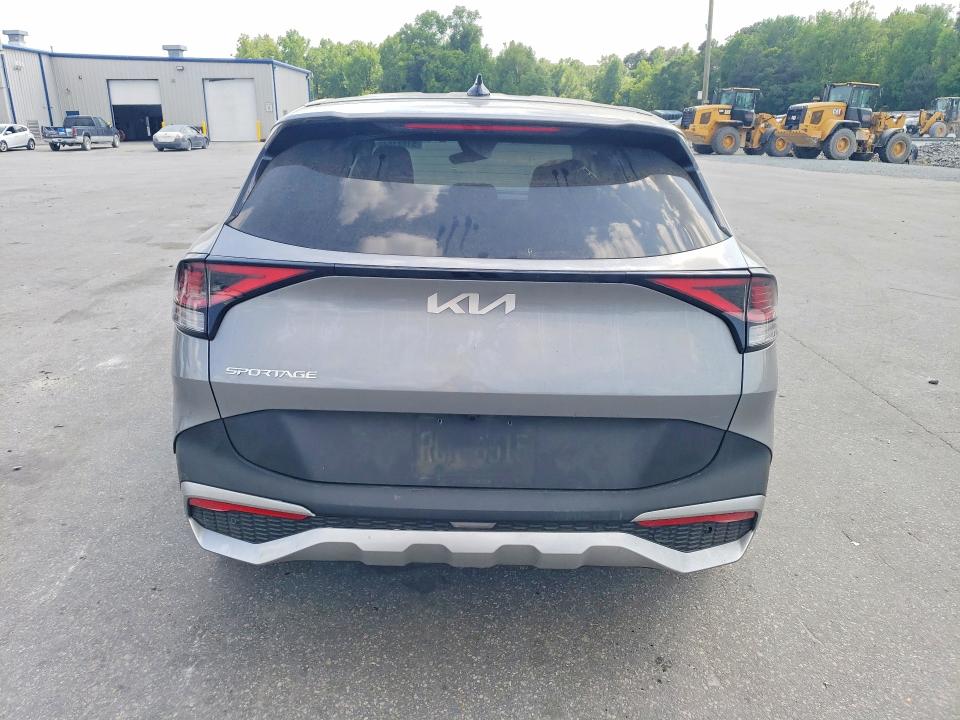 2024 Kia Sportage VIN KNDPU3DF0R7319468 COPART salvage auction — FRONT END, NC - SALVAGE CERTIFICATE OF TITLE, sold $1,600 on 2026-07-28 (photo 6)