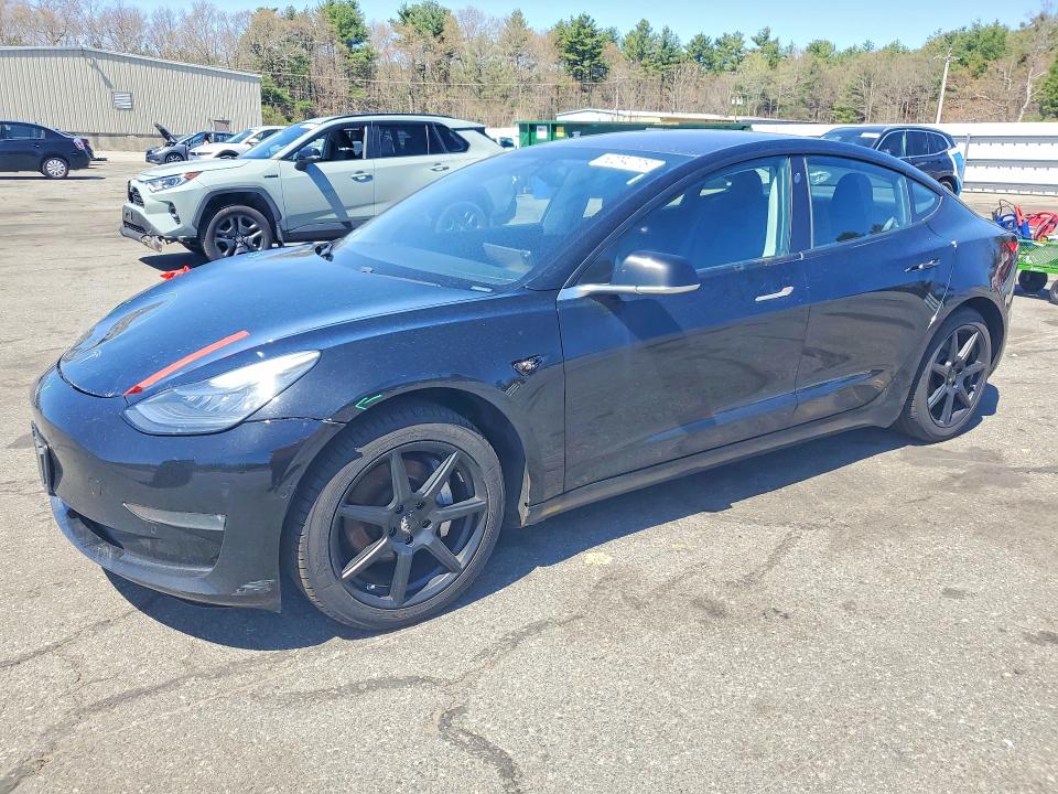 2018 Tesla Model 3 VIN 5YJ3E1EA7JF023476 COPART salvage auction — FRONT END, Salvage Title, sold $1,400 on 2026-07-28 (photo 1)
