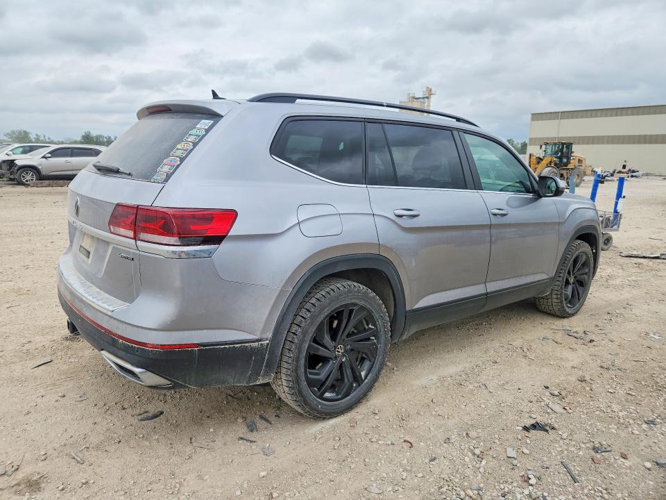 2023 Volkswagen Atlas VIN 1V2HR2CA8PC528451 COPART salvage auction — HAIL, Ks - Cert Of Title-Salvage, sold $9,700 on 2026-07-02 (photo 3)