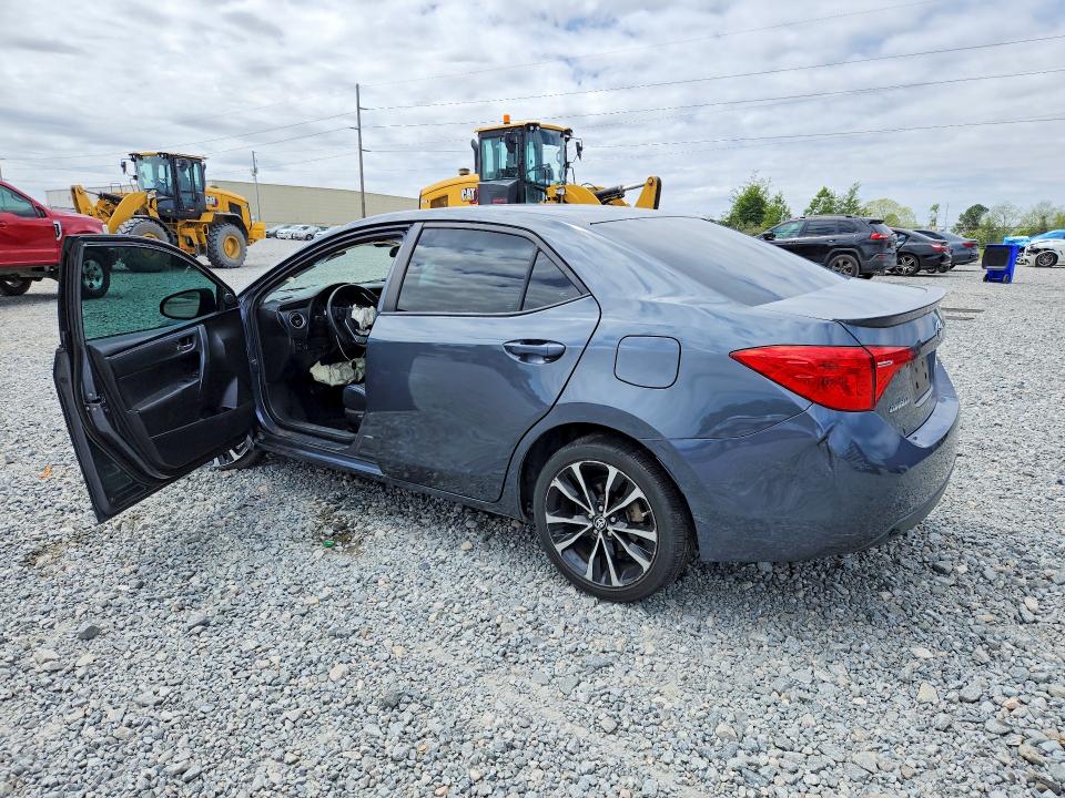 2017 Toyota Corolla VIN 5YFBURHE8HP642310 COPART salvage auction — ALL OVER, Ga - Cert Of Title-Salvage, sold $1,950 on 2026-07-28 (photo 2)