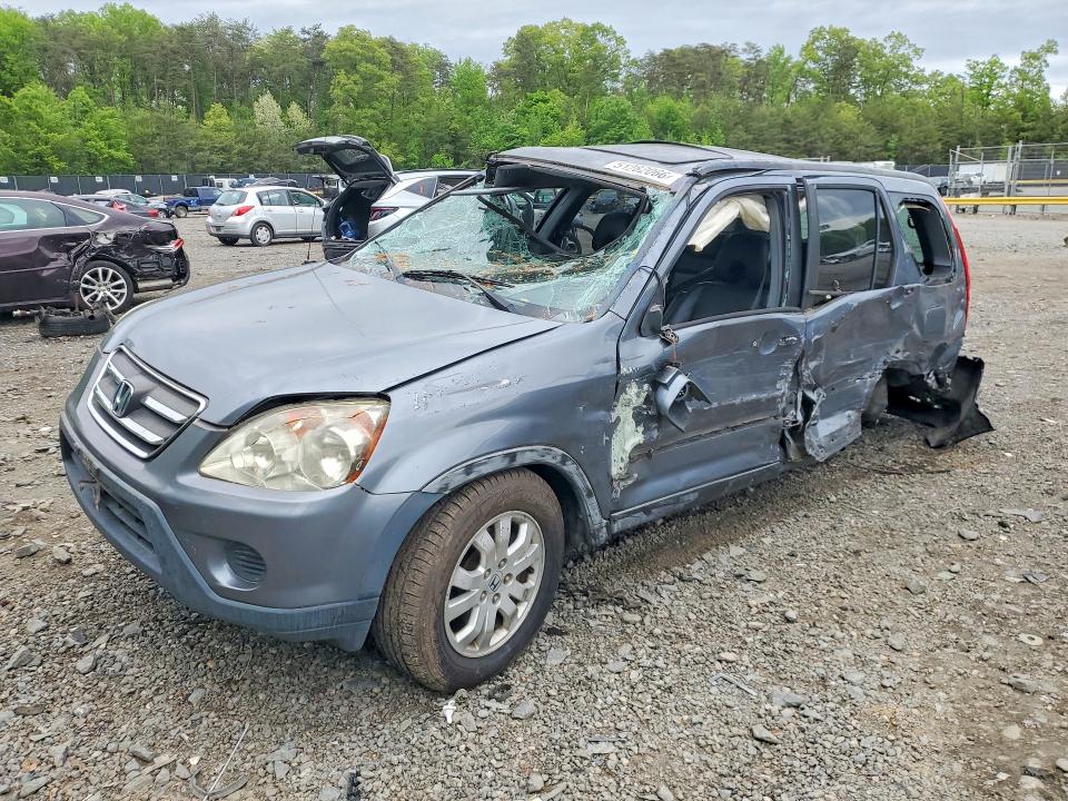 2005 Honda Cr-v VIN JHLRD78945C057916 COPART salvage auction — ALL OVER, Md - Cert Of Salvage > 75% Damage, sold $650 on 2026-07-10 (photo 1)