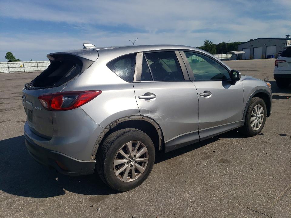 2015 Mazda Cx-5 VIN JM3KE2CY8F0433508 COPART salvage auction — REAR END, Nc - Salvage Certificate Of Title, sold $2,600 on 2026-07-14 (photo 3)