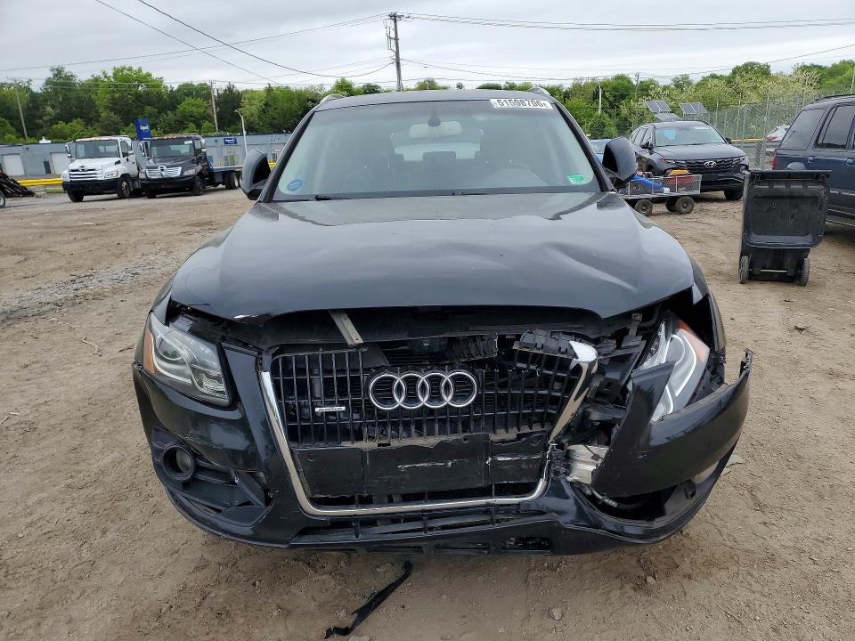 2010 Audi Q5 VIN WA1LKAFP0AA021261 COPART salvage auction — FRONT END, Md - Parts Only-No Title Letter, sold $375 on 2026-07-16 (photo 5)