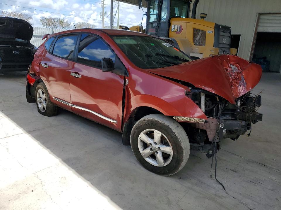 2012 Nissan Rogue VIN JN8AS5MV7CW408194 COPART salvage auction — FRONT END, Fl - Certificate Of Destruction, sold $350 on 2026-07-27 (photo 4)