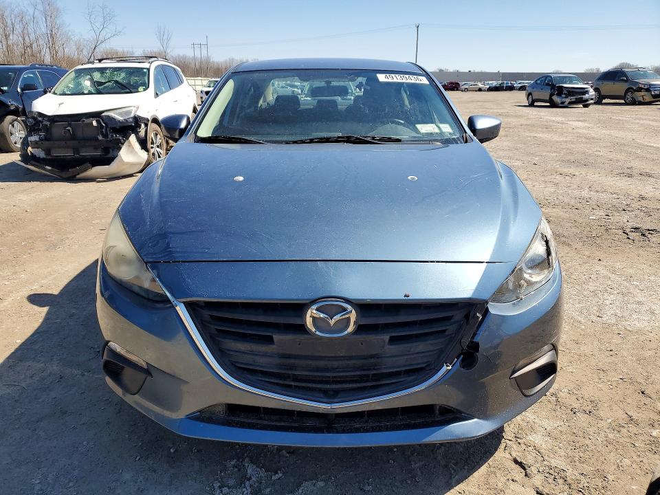 2014 Mazda VIN JM1BM1V79E1114492 COPART salvage auction — FRONT END, Ny - Mv907A-Parts Only, sold $775 on 2026-07-06 (photo 5)