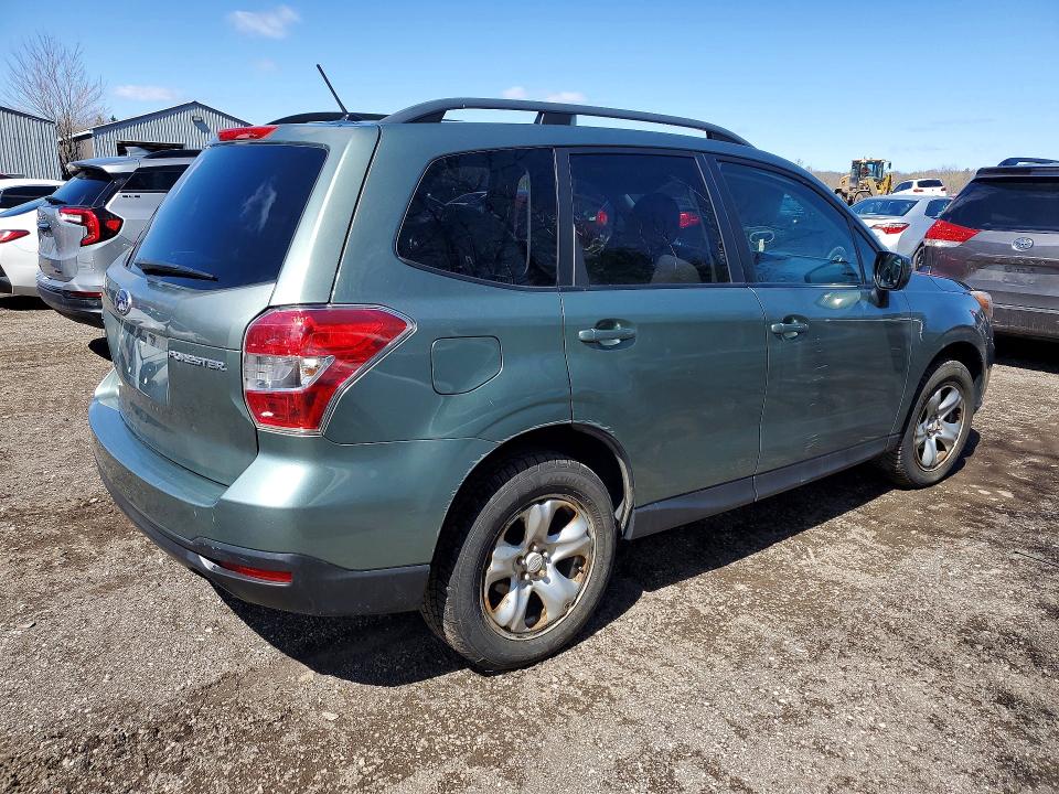 2014 Subaru Forester VIN JF2SJCAC1EH437516 COPART salvage auction — FRONT END, On - Permit No Brand - Unfit, sold $300 on 2026-07-30 (photo 3)