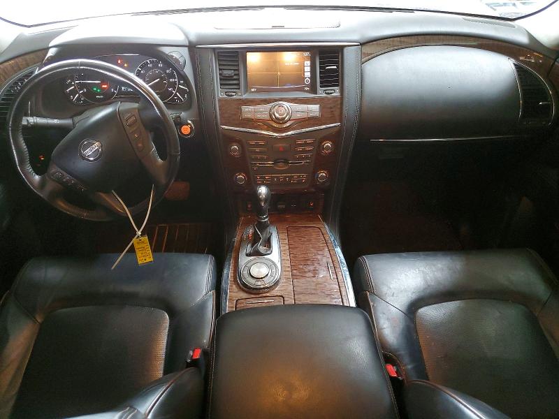 2018 Nissan Armada VIN JN8AY2ND2J9056964 COPART salvage auction — REAR END, Az - Certificate Of Title, sold $6,900 on 2026-07-08 (photo 8)