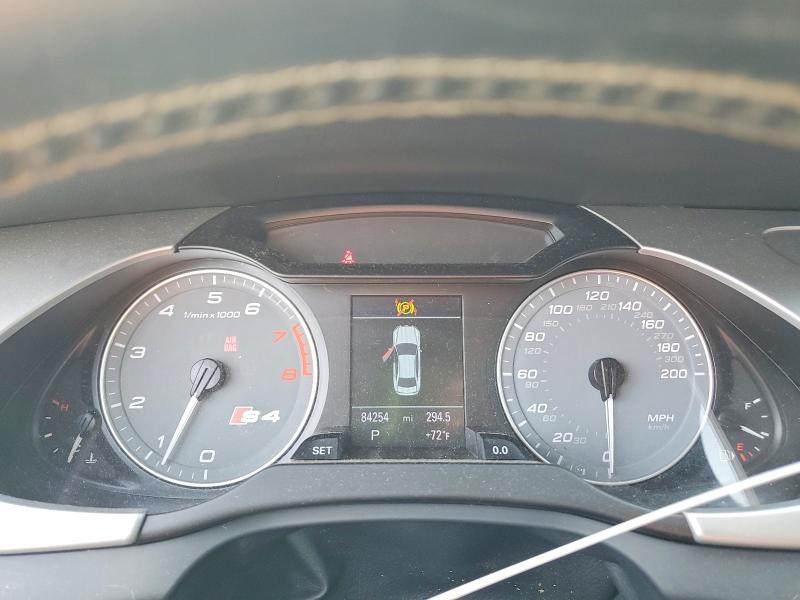 2011 Audi Rs4 VIN WAUBGAFL5BA160882 COPART salvage auction — FRONT END, Tn - Salvage Certificate, sold $3,150 on 2026-07-02 (photo 9)