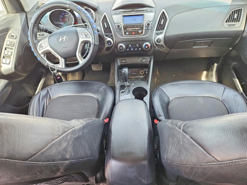 2013 Hyundai Tucson VIN KM8JUCAC1DU558873 COPART salvage auction — REAR END, Ut - Salvage Certificate, sold $150 on 2026-07-21 (photo 8)
