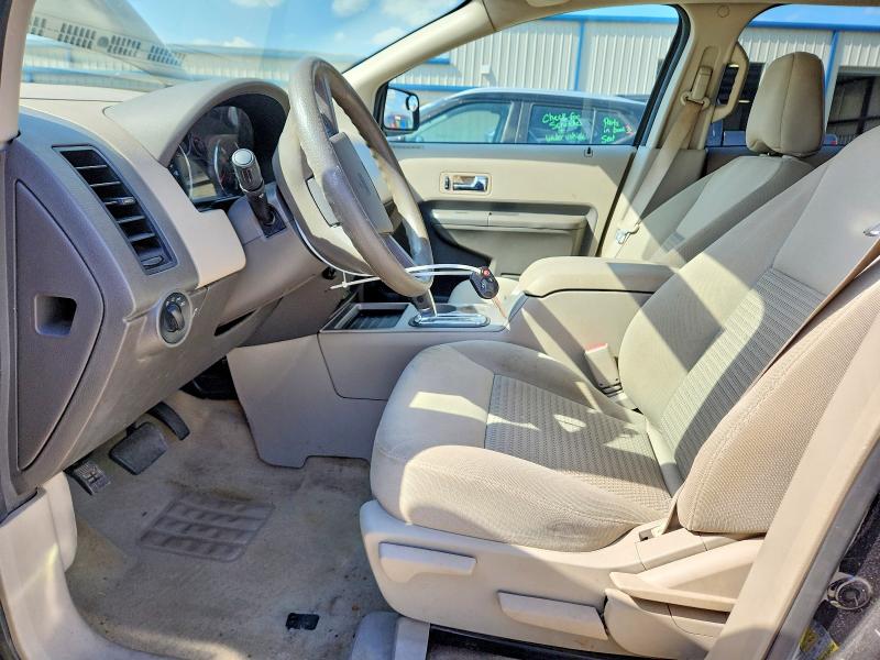 2007 Ford Edge VIN 2FMDK36C27BB34351 COPART salvage auction — SIDE, IN - CERT OF TITLE-SALVAGE TITLE, sold $350 on 2026-07-02 (photo 7)