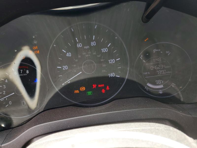 2018 Honda Hr-v VIN 3CZRU5H77JM705218 COPART salvage auction — REAR END, Fl - Cert Of Title Slvg Rebuildable, sold $2,750 on 2026-07-31 (photo 9)