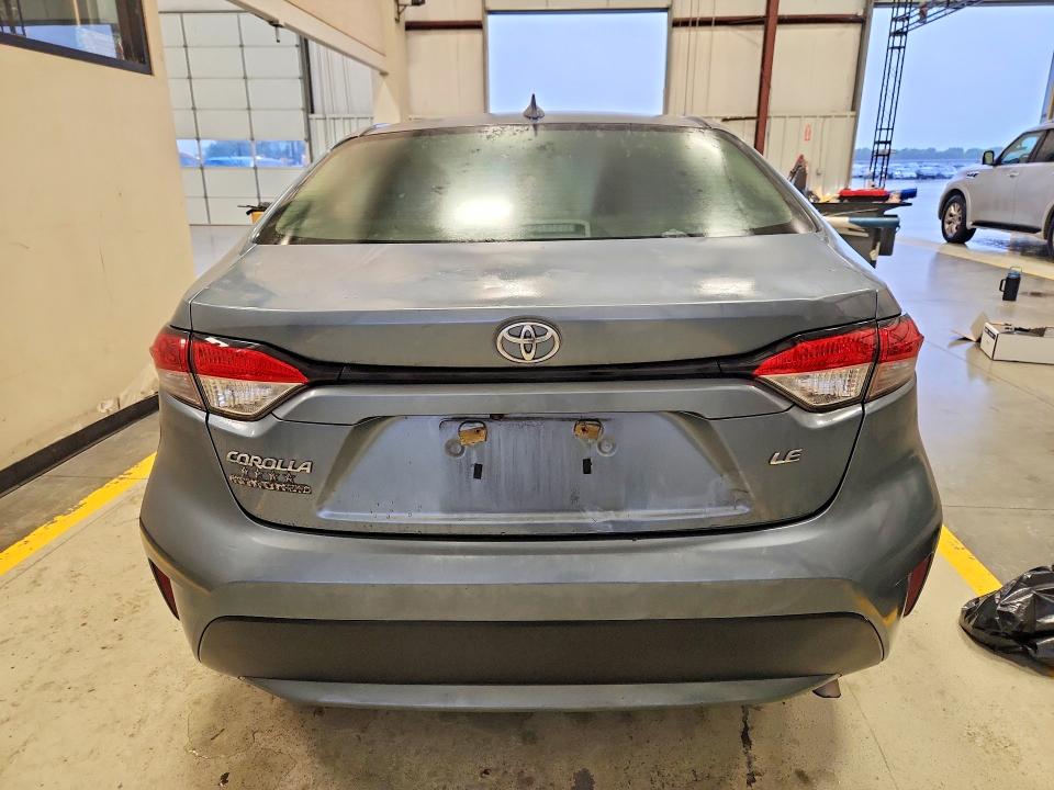 2021 Toyota Corolla VIN 5YFEPMAE1MP163271 COPART salvage auction — FRONT END, Tx - Salvage Vehicle Title, sold $3,400 on 2026-07-09 (photo 6)