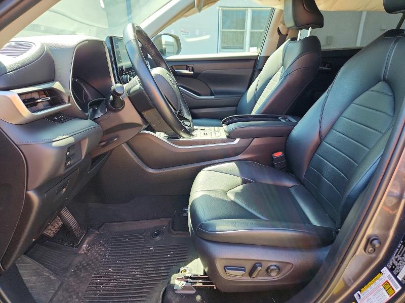 2021 Toyota Highlander VIN 5TDHZRBH5MS107497 COPART salvage auction — SIDE, NJ - CERT OF TITLE-SALVAGE, sold $19,000 on 2026-07-15 (photo 7)