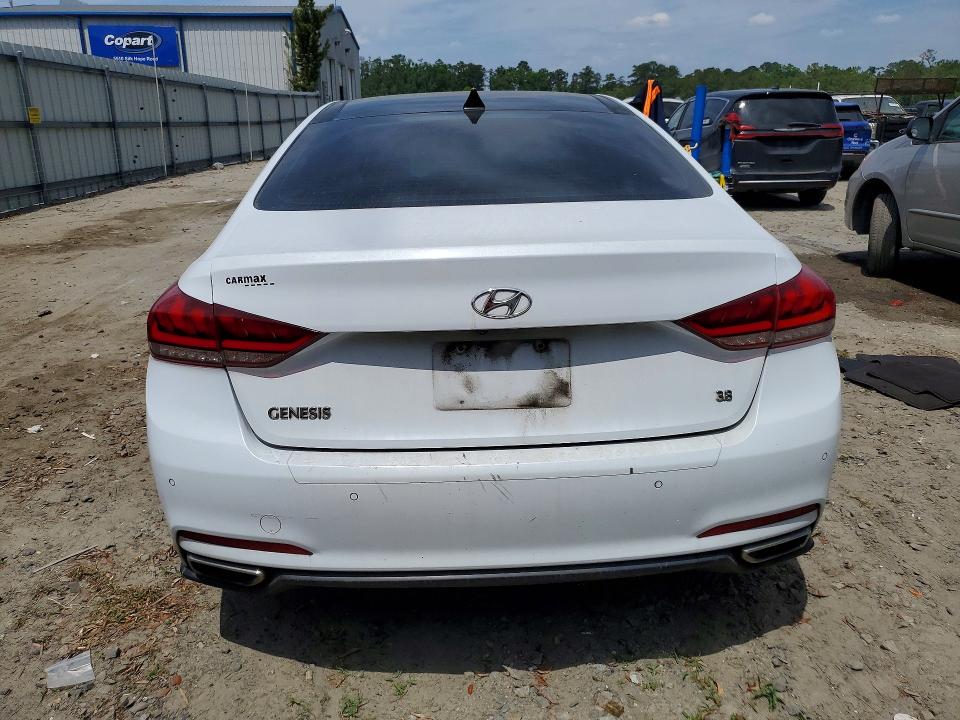 2015 Hyundai Genesis VIN KMHGN4JE3FU048185 COPART salvage auction — UNDERCARRIAGE, Ga - Cert Of Title-Salvage, sold $1,350 on 2026-07-09 (photo 6)