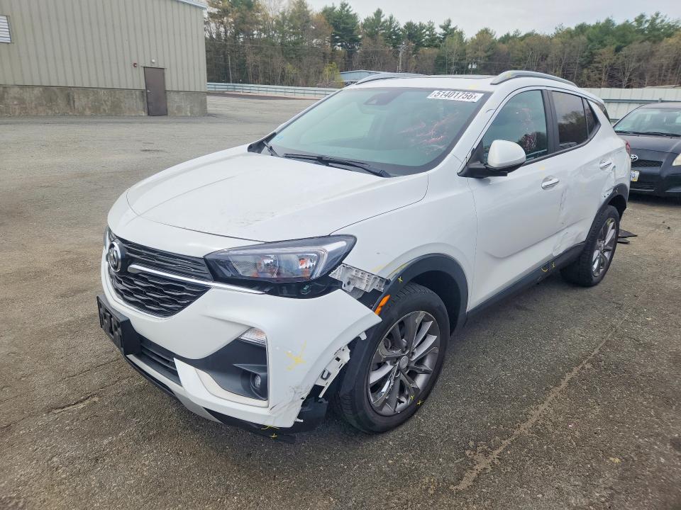 2020 Buick Encore VIN KL4MMESL7LB125400 COPART salvage auction — FRONT END, Ri - Salvage Certificate Of Title, sold $3,400 on 2026-07-28 (photo 1)