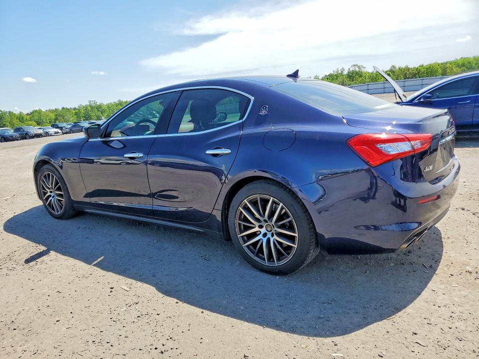 2018 Maserati Ghibli VIN ZAM57YTA6J1299926 COPART salvage auction — FRONT END, Va - Cert Of Title - Salvage, sold $3,650 on 2026-07-08 (photo 2)