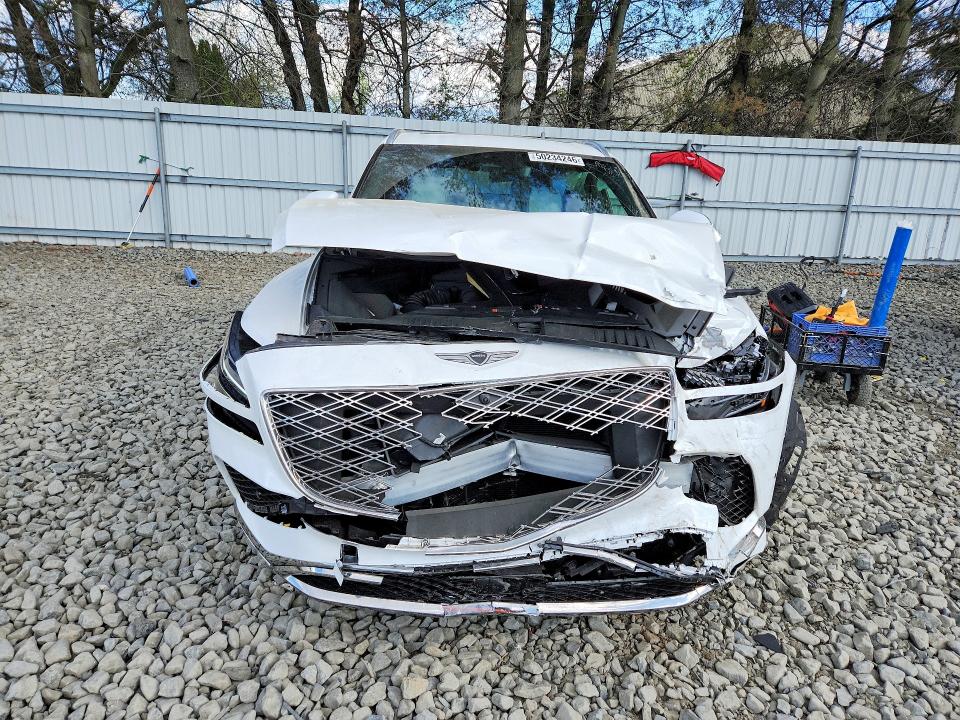 2025 Genesis Gv80 VIN KMUHEESC9SU273424 COPART salvage auction — FRONT END, Id - Salvage Certificate Of Title, sold $16,200 on 2026-08-03 (photo 5)