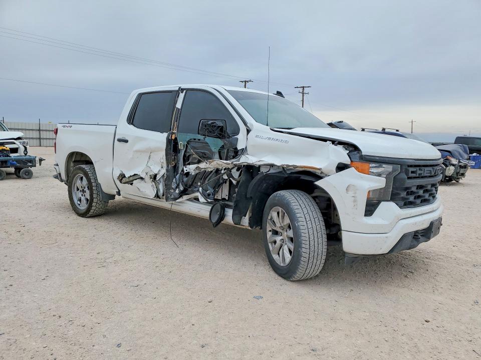 2024 Chevrolet Silverado VIN 1GCPDBEK2RZ195794 COPART salvage auction — SIDE, Nm - Cert Of Title-Salvage, sold $8,900 on 2026-07-03 (photo 4)