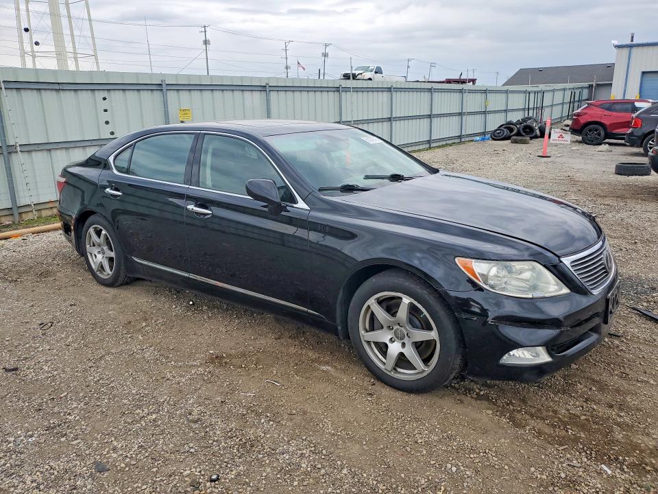 2009 Lexus Ls VIN JTHDL46F295000608 COPART salvage auction — SIDE, Il - Salvage Certificate, sold $1,800 on 2026-07-31 (photo 4)