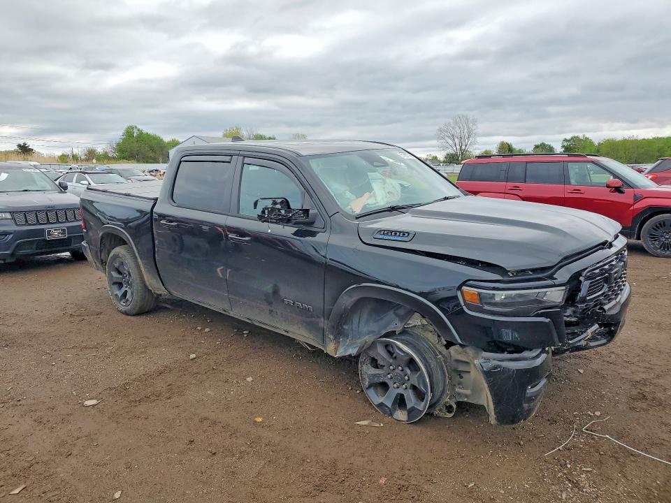 2025 Ram 1500 VIN 1C6RRFFG6SN575866 COPART salvage auction — FRONT END, Oh - Cert Of Title-Salvage, sold $16,500 on 2026-07-02 (photo 4)