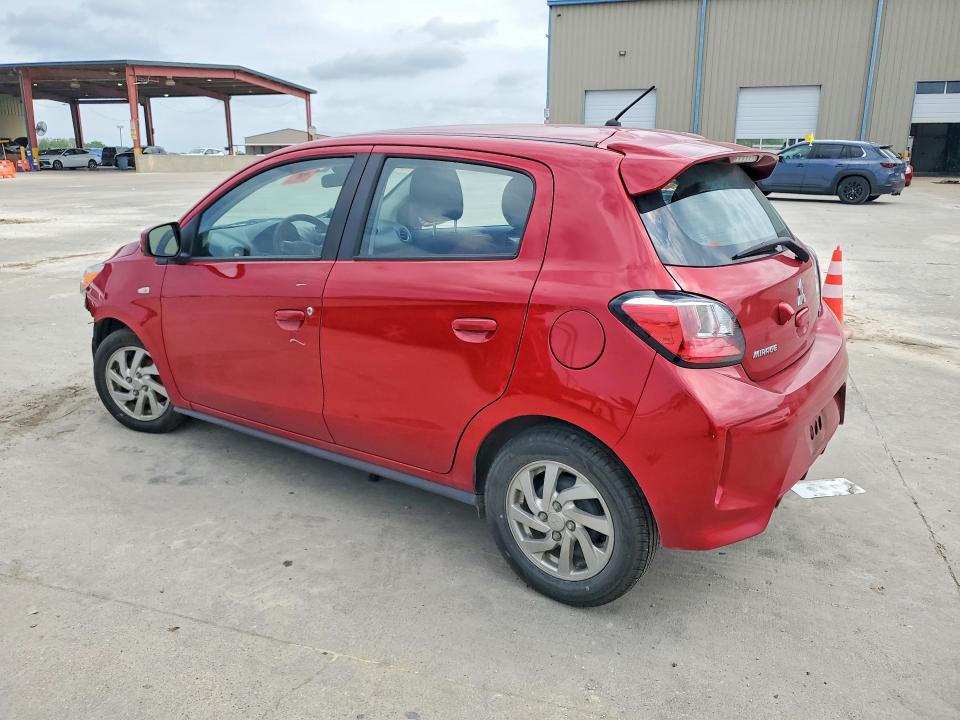 2022 Mitsubishi Mirage VIN ML32AUHJ4NH009774 COPART salvage auction — FRONT END, Tx - Salvage Vehicle Title, sold $1,400 on 2026-07-06 (photo 2)