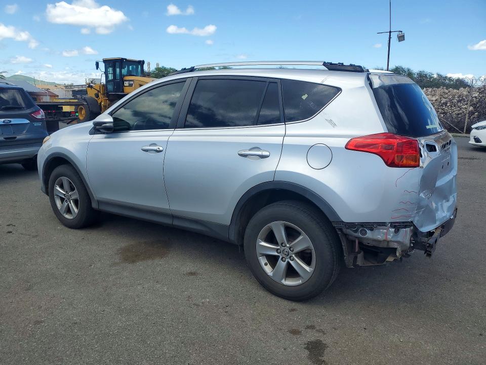 2015 Toyota Rav 4 VIN JTMWFREV0FJ034296 COPART salvage auction — REAR END, HI - CERTIFICATE OF SALVAGE, sold $3,000 on 2026-07-27 (photo 2)