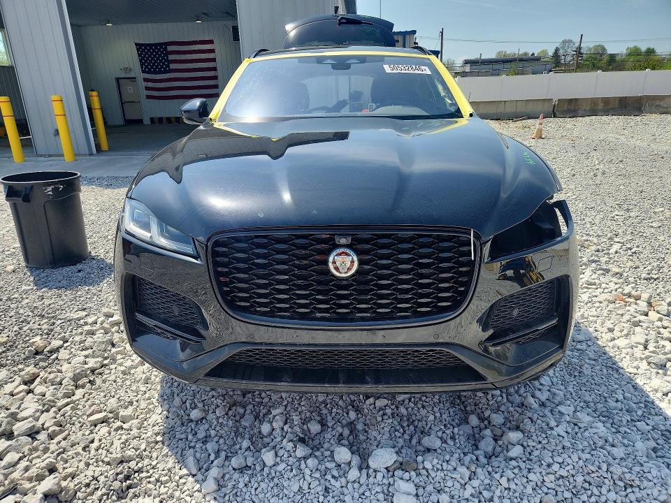 2021 Jaguar F-pace VIN SADCJ2EX5MA666240 COPART salvage auction — HAIL, Oh - Cert Of Title-Salvage, sold $8,200 on 2026-07-10 (photo 5)